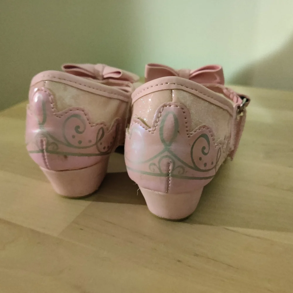 Girls Toddler Princess Sparkly High Heels